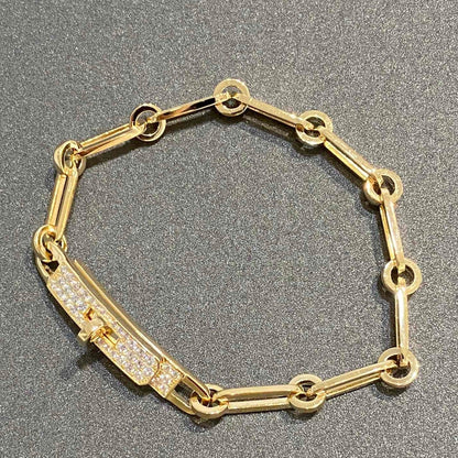 [Cadisa]CHAINE BRACELET SMALL MODEL DIAMOND