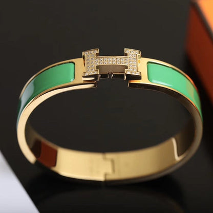 [Cadisa]H BRACELET GOLD DIAMOND