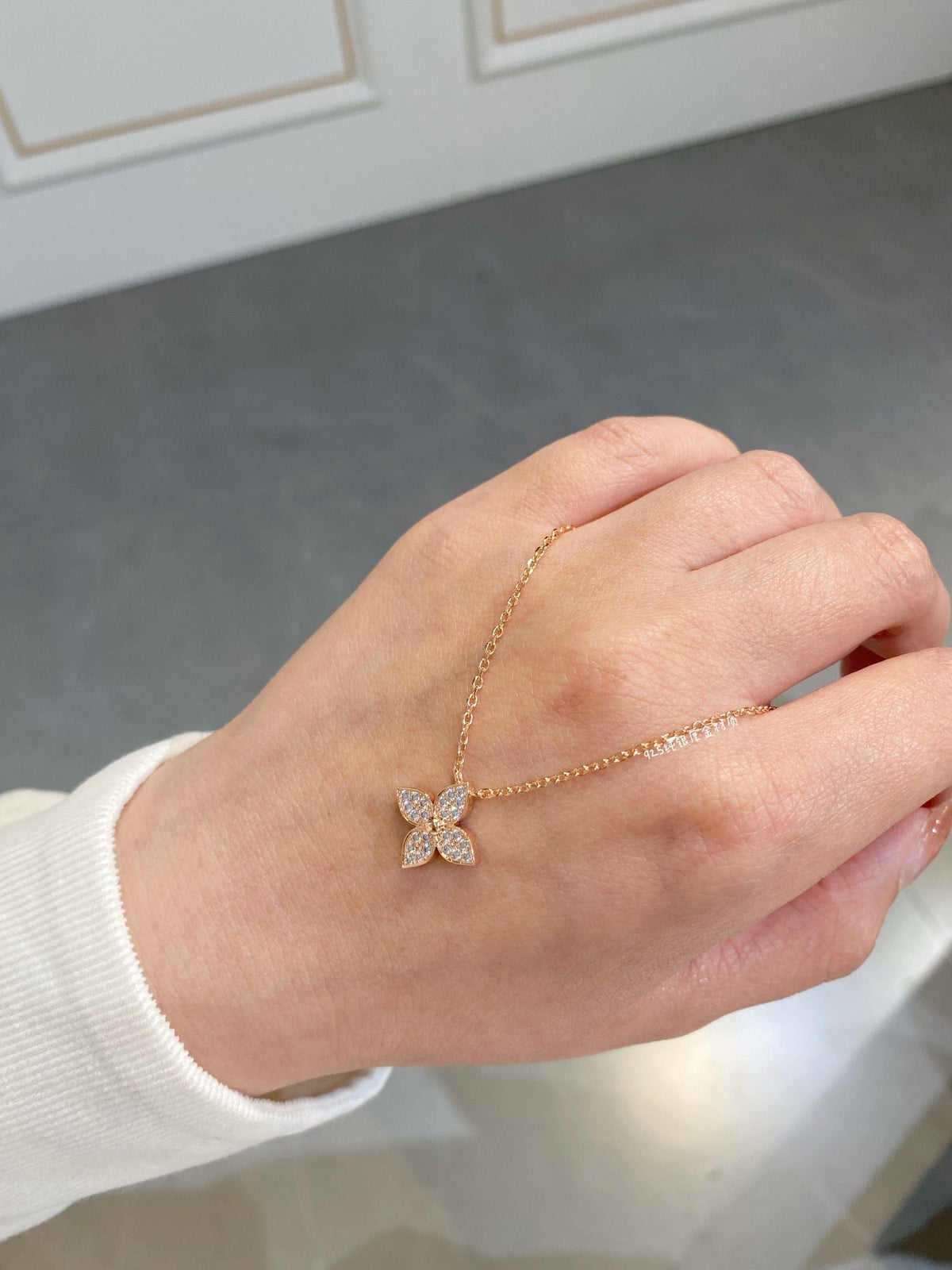 [Cadisa]STAR DIAMOND NECKALCE