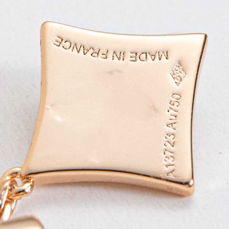 [Cadisa]STAR DIAMONDS EARRINGS GOLD