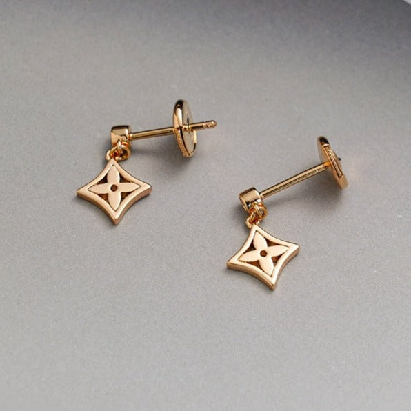 [Cadisa]STAR EARRINGS GOLD