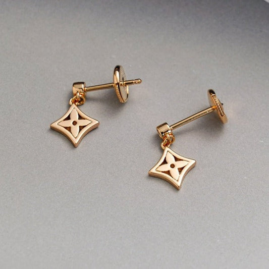 [Cadisa]STAR EARRINGS GOLD