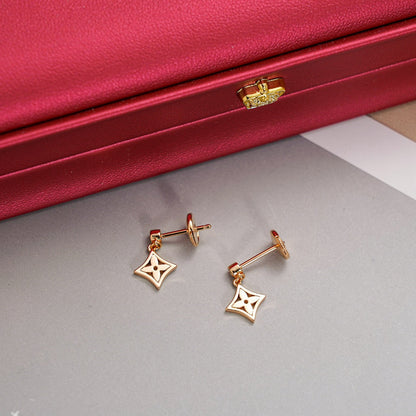 [Cadisa]STAR EARRINGS GOLD