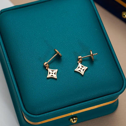 [Cadisa]STAR EARRINGS GOLD