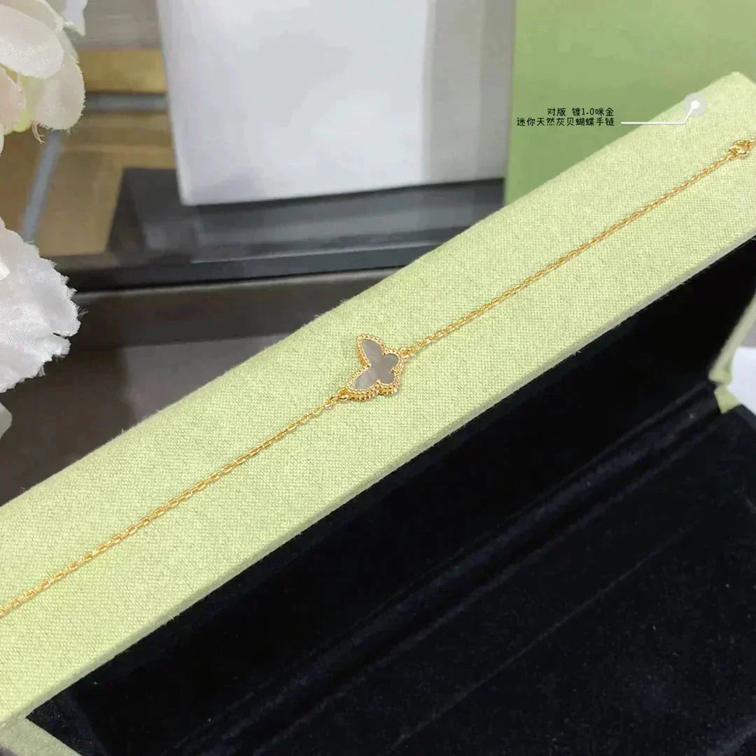 [Cadisa]BUTTERFLY DARK MOP BUTTERFLY BRACELET
