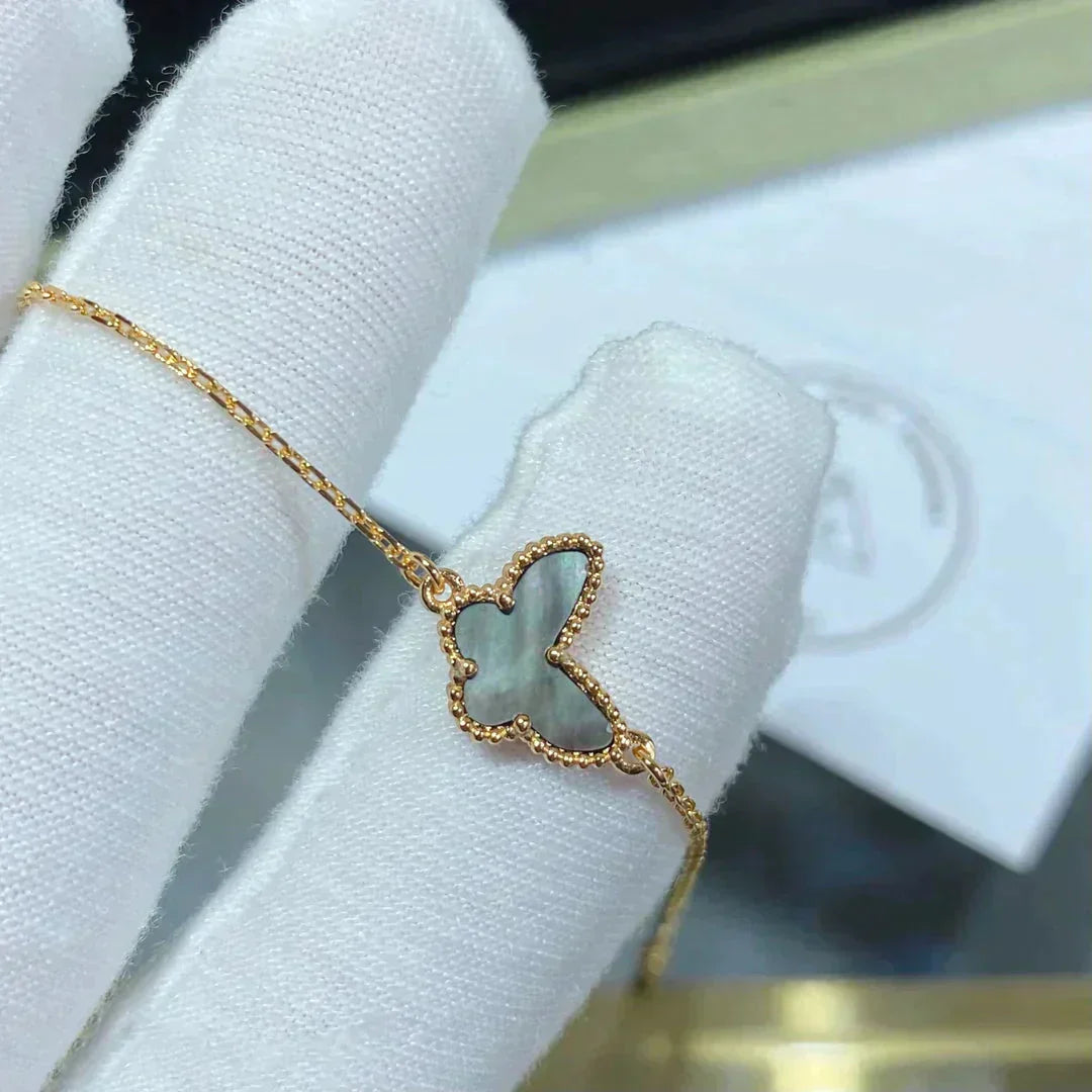 [Cadisa]BUTTERFLY DARK MOP BUTTERFLY BRACELET