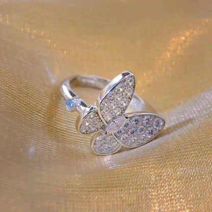 [Cadisa]BUTTERFLY DIAMOND RING