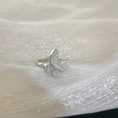 [Cadisa]BUTTERFLY DIAMOND RING