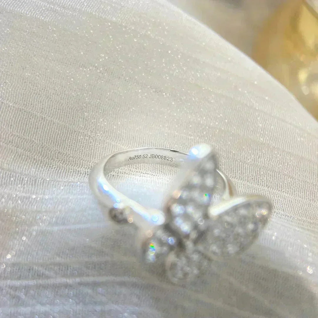 [Cadisa]BUTTERFLY DIAMOND RING
