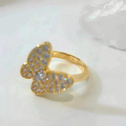 [Cadisa]BUTTERFLY DIAMOND RING