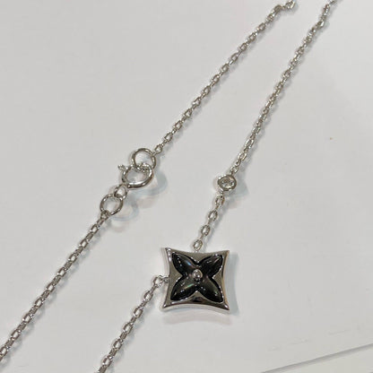 [Cadisa]STAR BLACK MOP NECKLACE