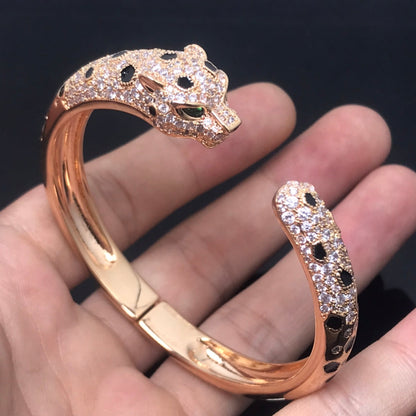 [Cadisa] PANTHERE BIG BRACELET DIAMONDS