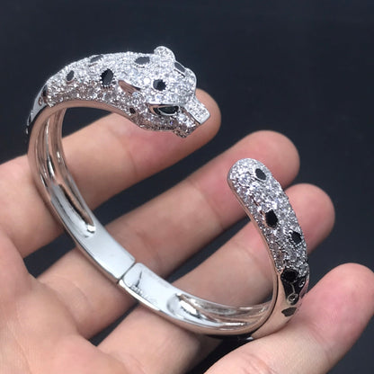 [Cadisa] PANTHERE BIG BRACELET DIAMONDS