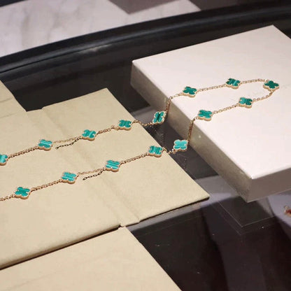 [Cadisa]CLOVER 20 MOTIFS MALACHITE GOLD