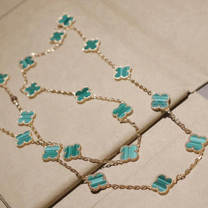 [Cadisa]CLOVER 20 MOTIFS MALACHITE GOLD