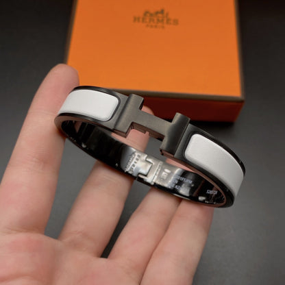 [Cadisa]H BRACELET 12MM BLACK WHITE CERAMIC