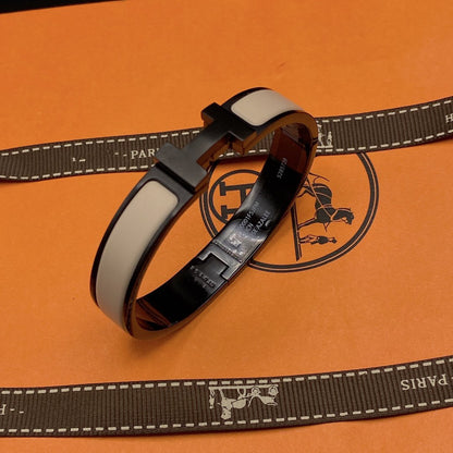 [Cadisa]H BRACELET 12MM BLACK BEIGE CERAMIC