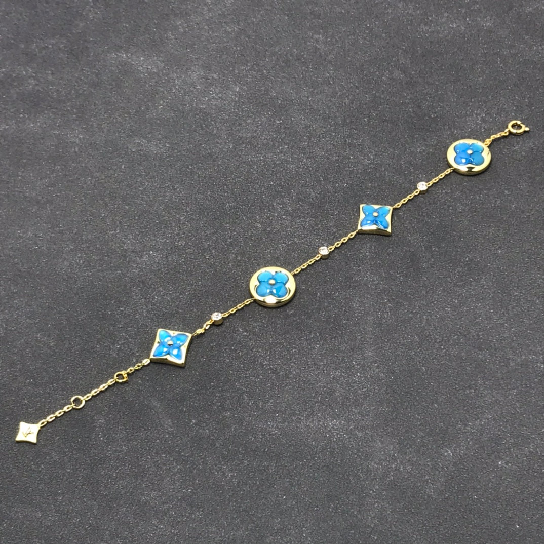 [Cadisa]STAR AND SUN TURQUOISE 4 MOTIFS 3 DIAMONDS