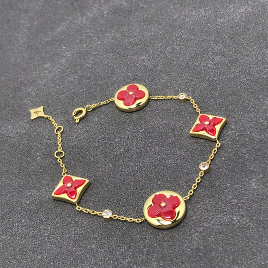 [Cadisa]STAR AND SUN CARNELIAN 4 MOTIFS 3 DIAMONDS