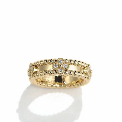 [Cadisa]PERLEE GOLD DIAMOND RING
