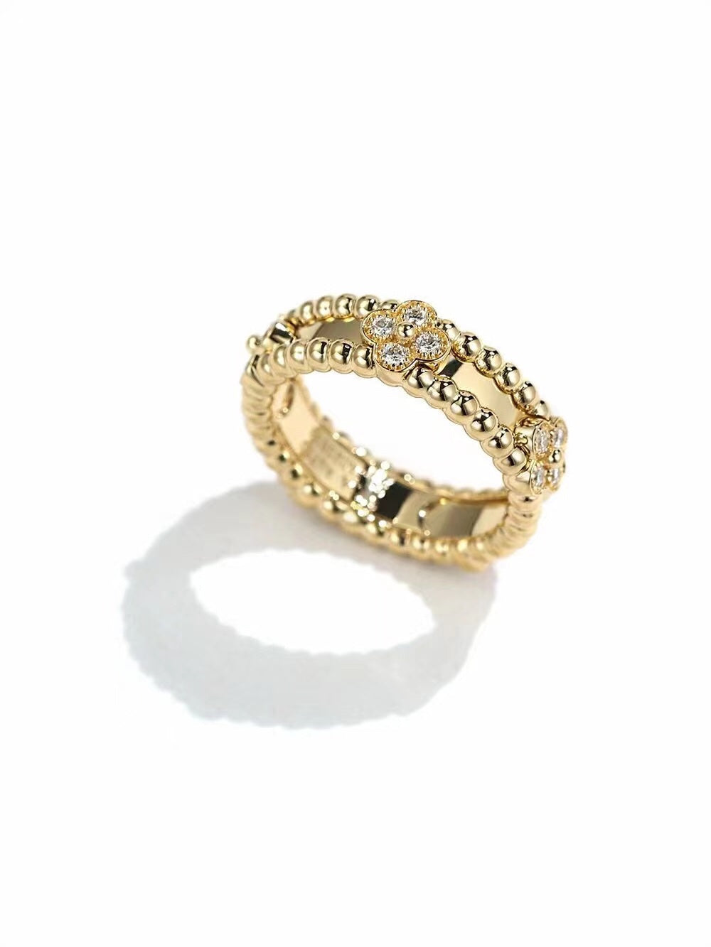 [Cadisa]PERLEE GOLD DIAMOND RING