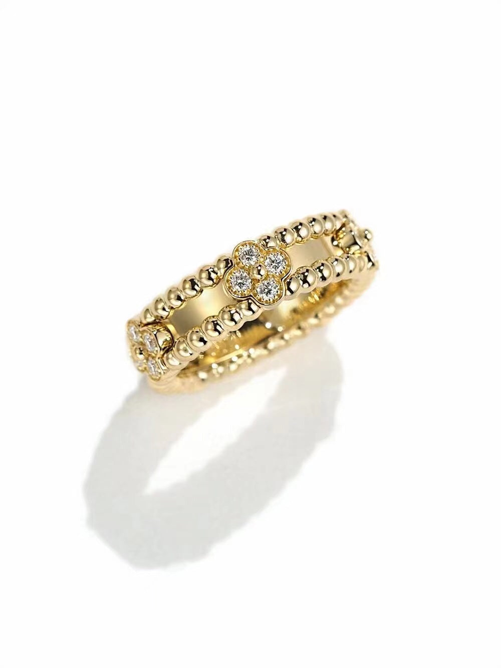 [Cadisa]PERLEE GOLD DIAMOND RING