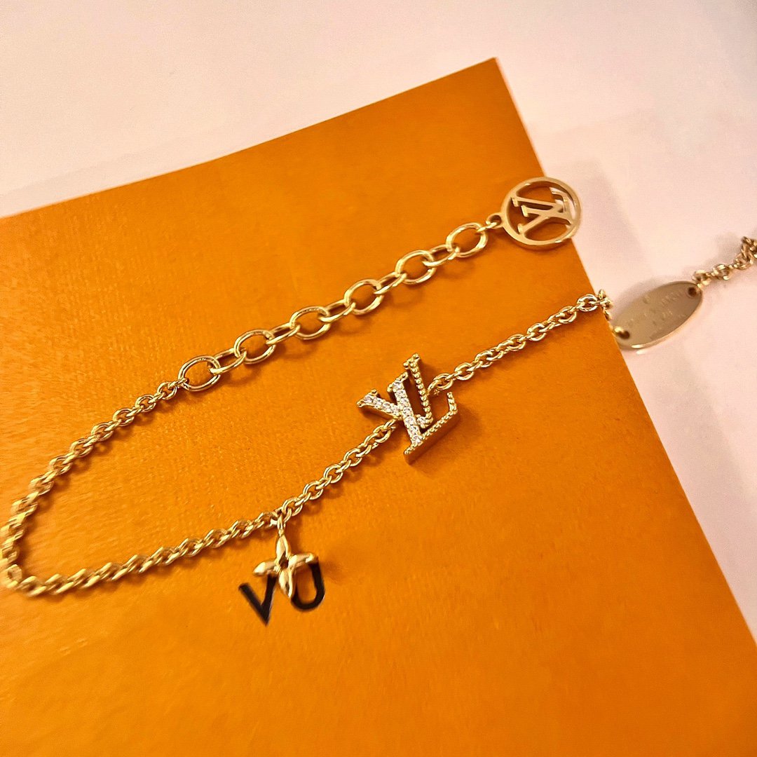 [Cadisa]LOGO STAR MOTIF GOLD BRACELET