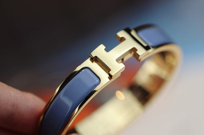 [Cadisa]H BRACELET 12MM BLUE GRAY