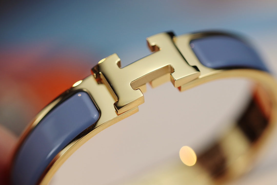 [Cadisa]H BRACELET 12MM BLUE GRAY