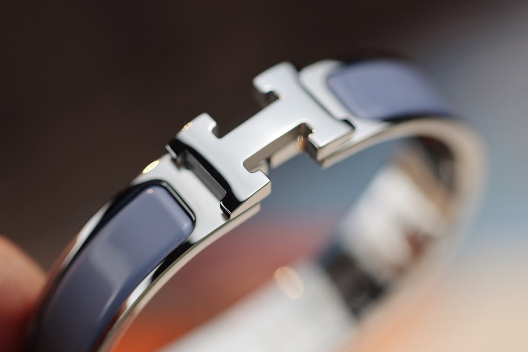[Cadisa]H BRACELET 12MM BLUE GRAY