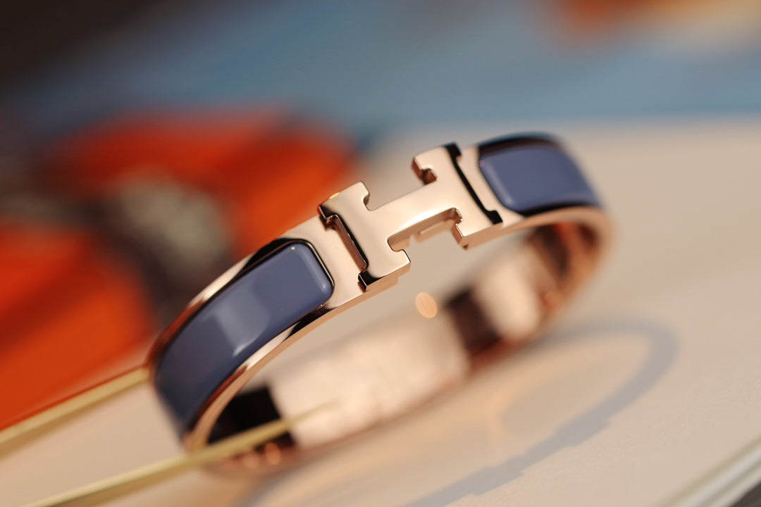 [Cadisa]H BRACELET 12MM BLUE GRAY