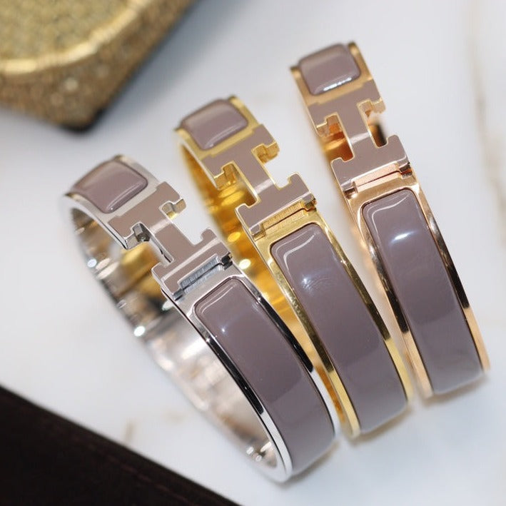 [Cadisa]H BRACELET 12MM BROWN
