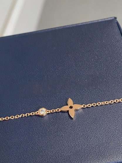 [Cadisa]STAR DIAMOND PINK GOLD BRACELET