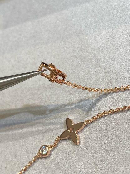[Cadisa]STAR DIAMOND PINK GOLD BRACELET