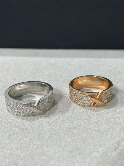 [Cadisa]LIENS EVIDENCE  DIAMOND PAVED RING
