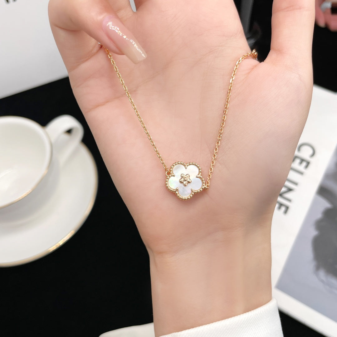 [Cadisa]LUCKY SPRING ROSE GOLD MOP BRACELET