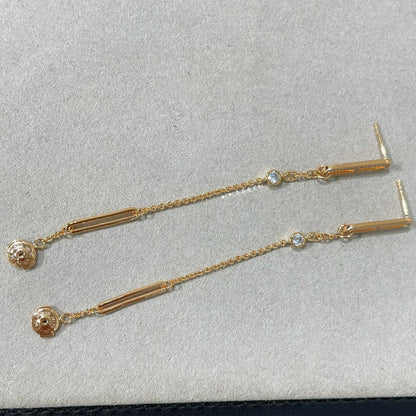 [Cadisa]CHAINE CHAOS DIAMOND DROP EARRINGS