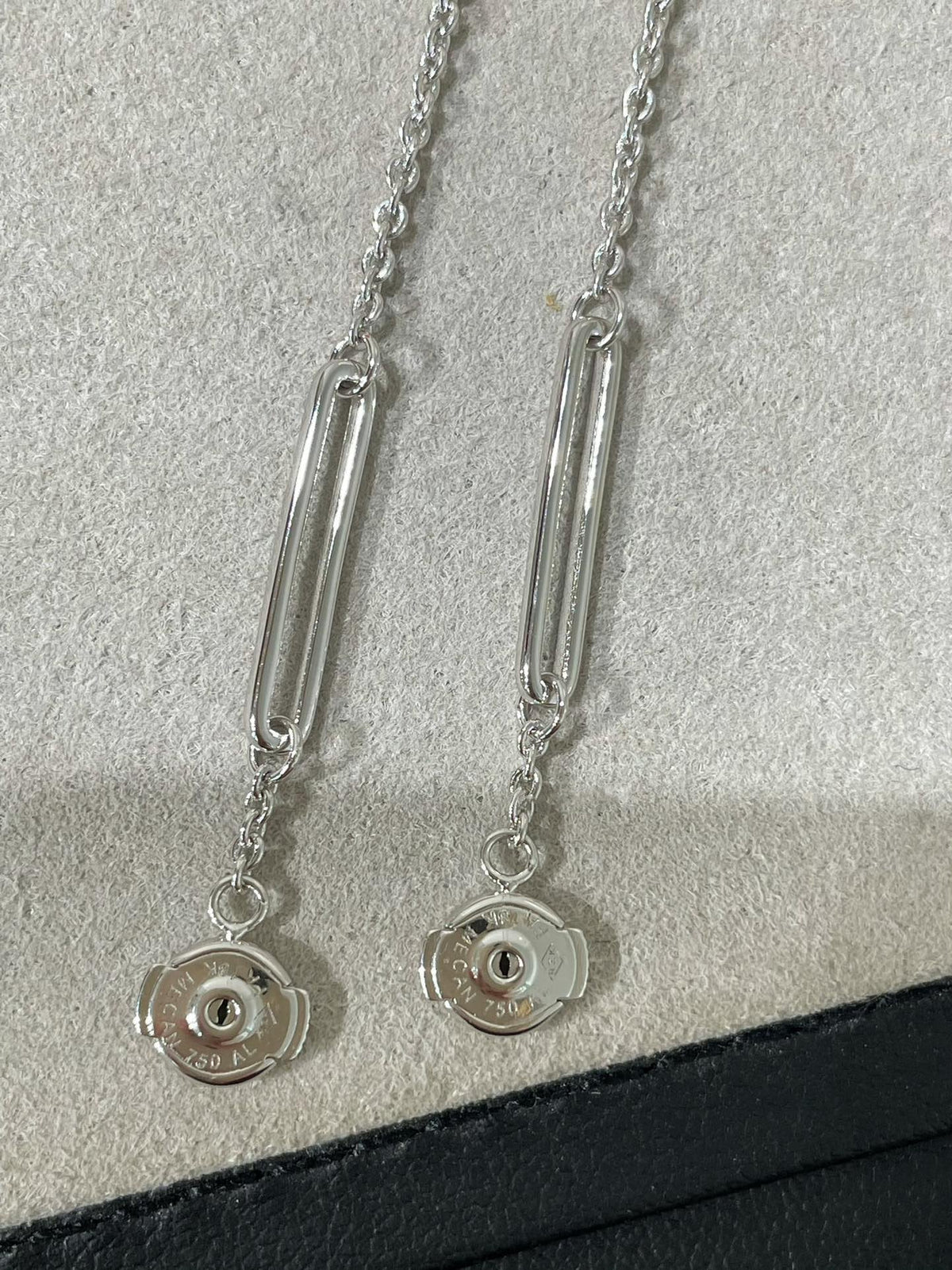 [Cadisa]CHAINE CHAOS DIAMOND DROP EARRINGS