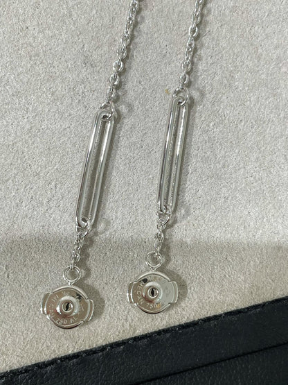[Cadisa]CHAINE CHAOS DIAMOND DROP EARRINGS