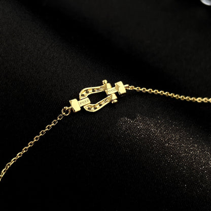 [Cadisa]FORCE 10 FULL DIAMOND BUCKLE CHAIN LINK MINI MODEL