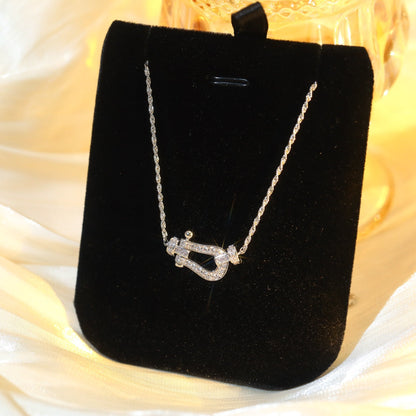 [Cadisa]FORCE 10 DIAMOND SILVER NECKLACE MINI MODEL