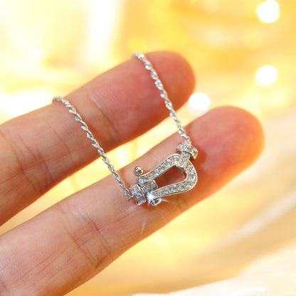 [Cadisa]FORCE 10 DIAMOND SILVER NECKLACE MINI MODEL