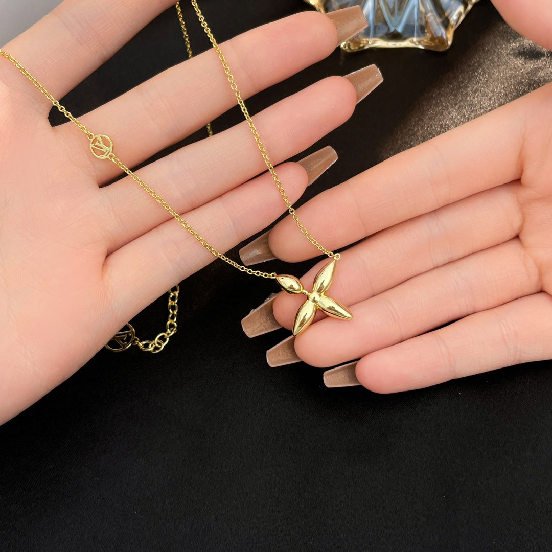 [Cadisa]LOUISETTE GOLD NECKLACE