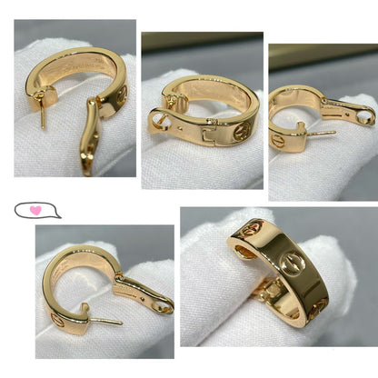 [Cadisa] LOVE 5.5MM EARRINGS