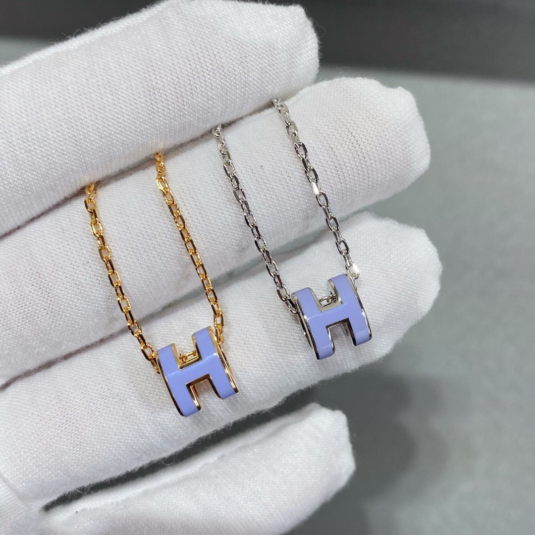 [Cadisa]MINI POP H NECKLACE