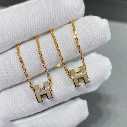 [Cadisa]MINI POP H NECKLACE