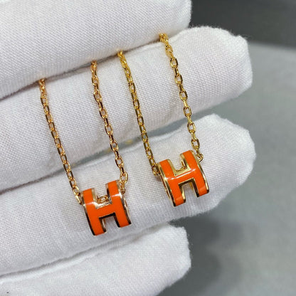 [Cadisa]MINI POP H NECKLACE