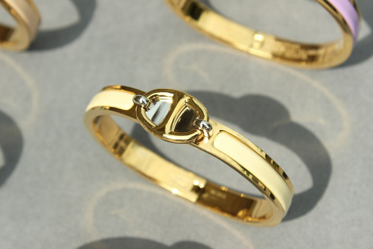 [Cadisa]CLIC CHAINE GOLD BRACELET