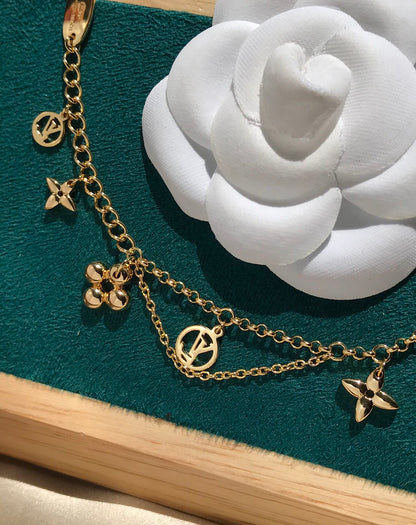 [Cadisa]BLOOMING PINK GOLD MOP BRACELET