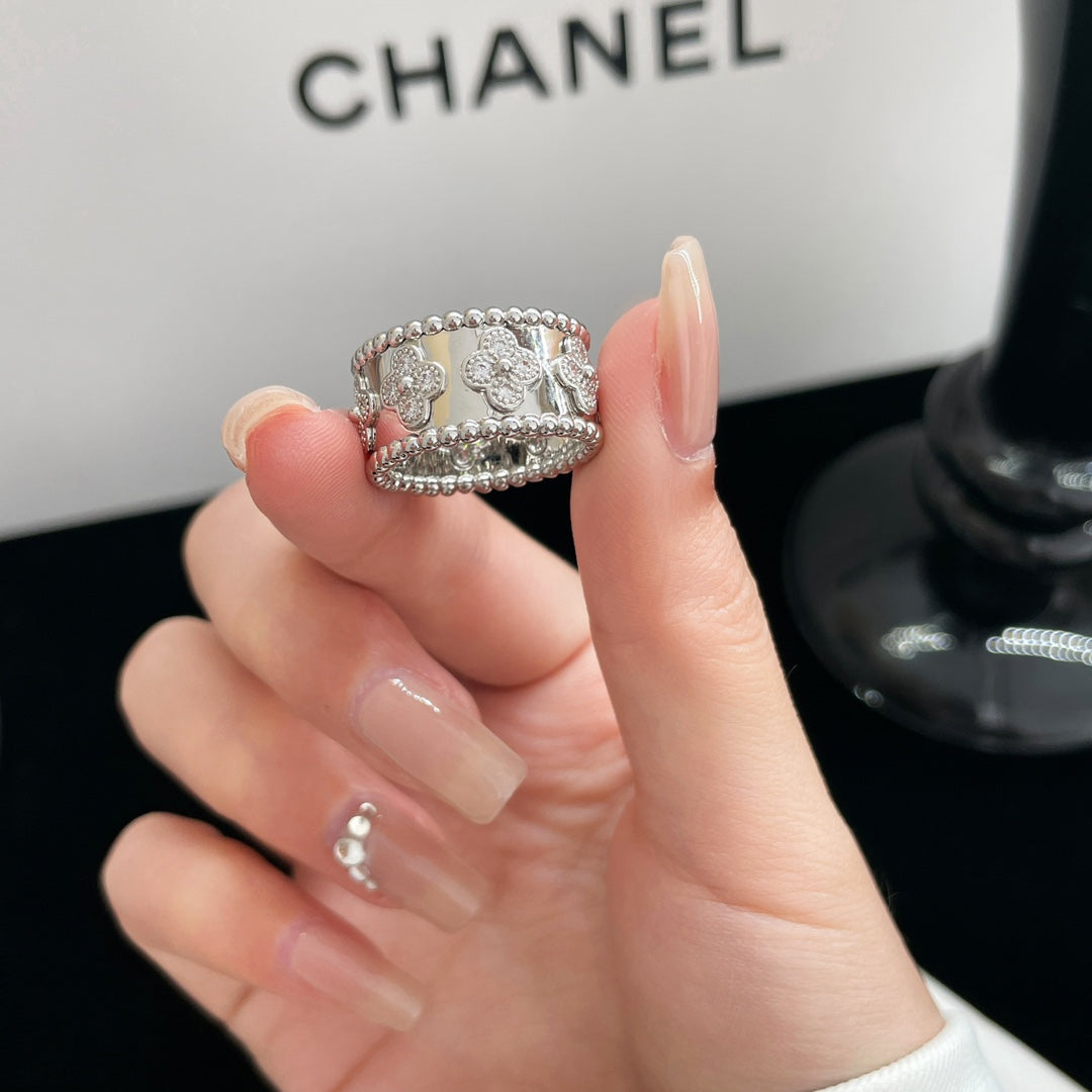 [Cadisa]PERLEE DIAMOND LARGE RING
